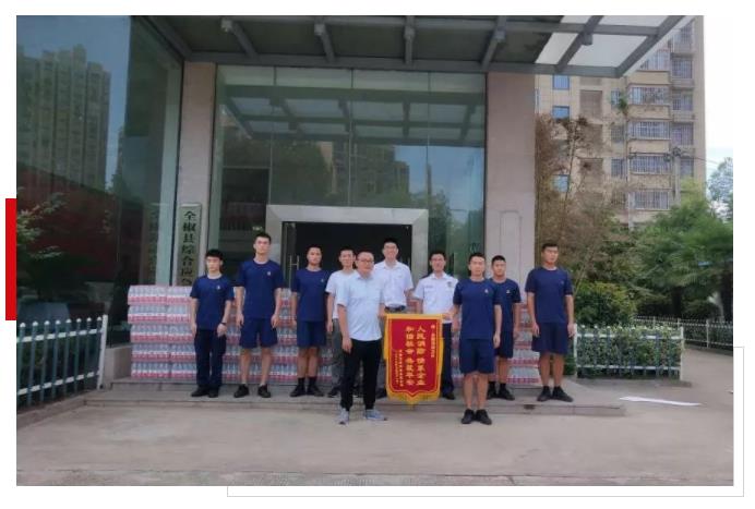 龍勝管走進(jìn)消防大隊(duì)慰問我們“最可愛的人”，共續(xù)軍民魚水情