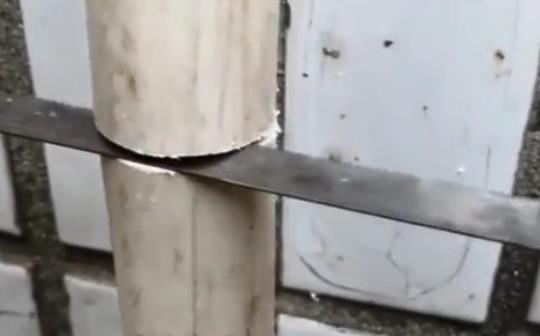 pvc管中間斷了拼接視頻分享，這個思路還是比較實用的！